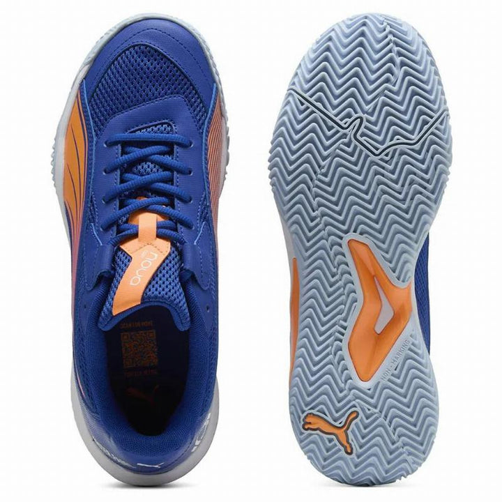 Zapatillas de Pádel de Pádel Puma Momo Gonzalez Nova Court Azul Naranja