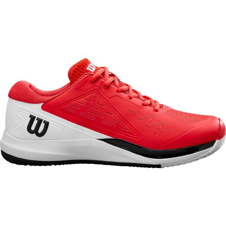 Zapatillas de Padel Wilson Rush Pro Ace Clay Rojo Blanco Negro