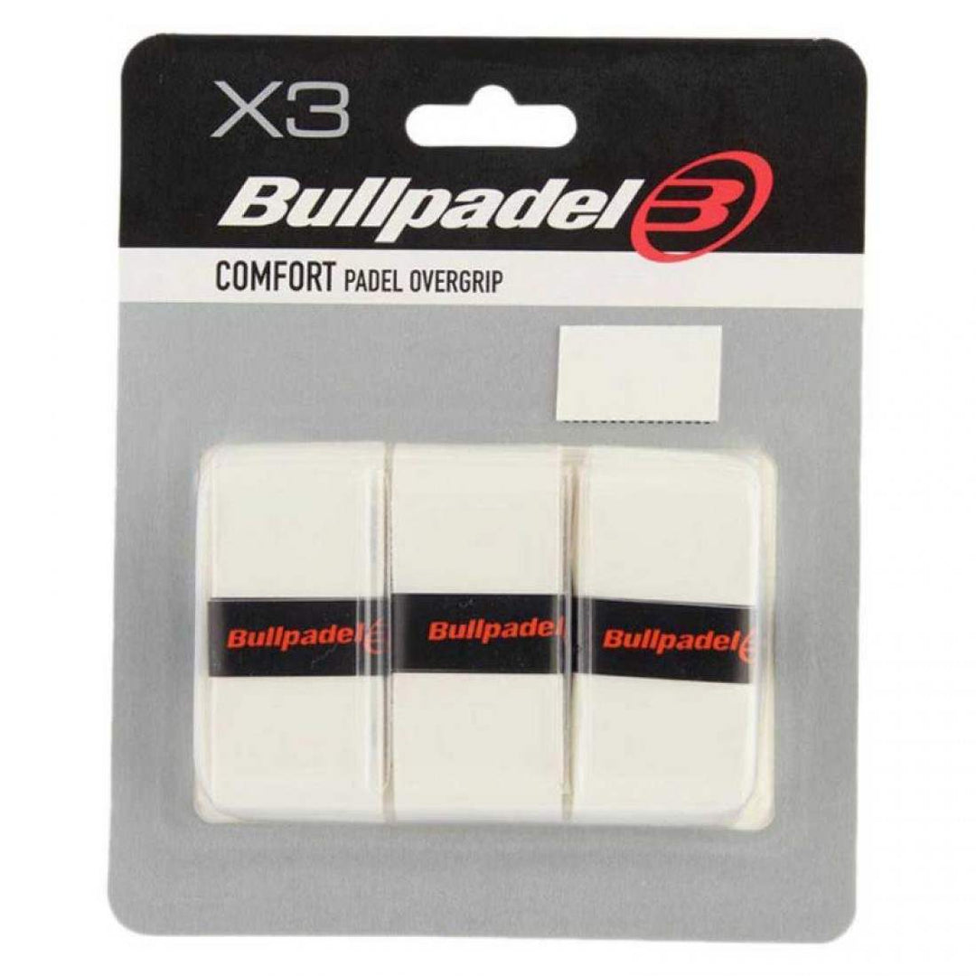 Blister Bullpadel 3 Overgrips GB1603 Comfort Blanco