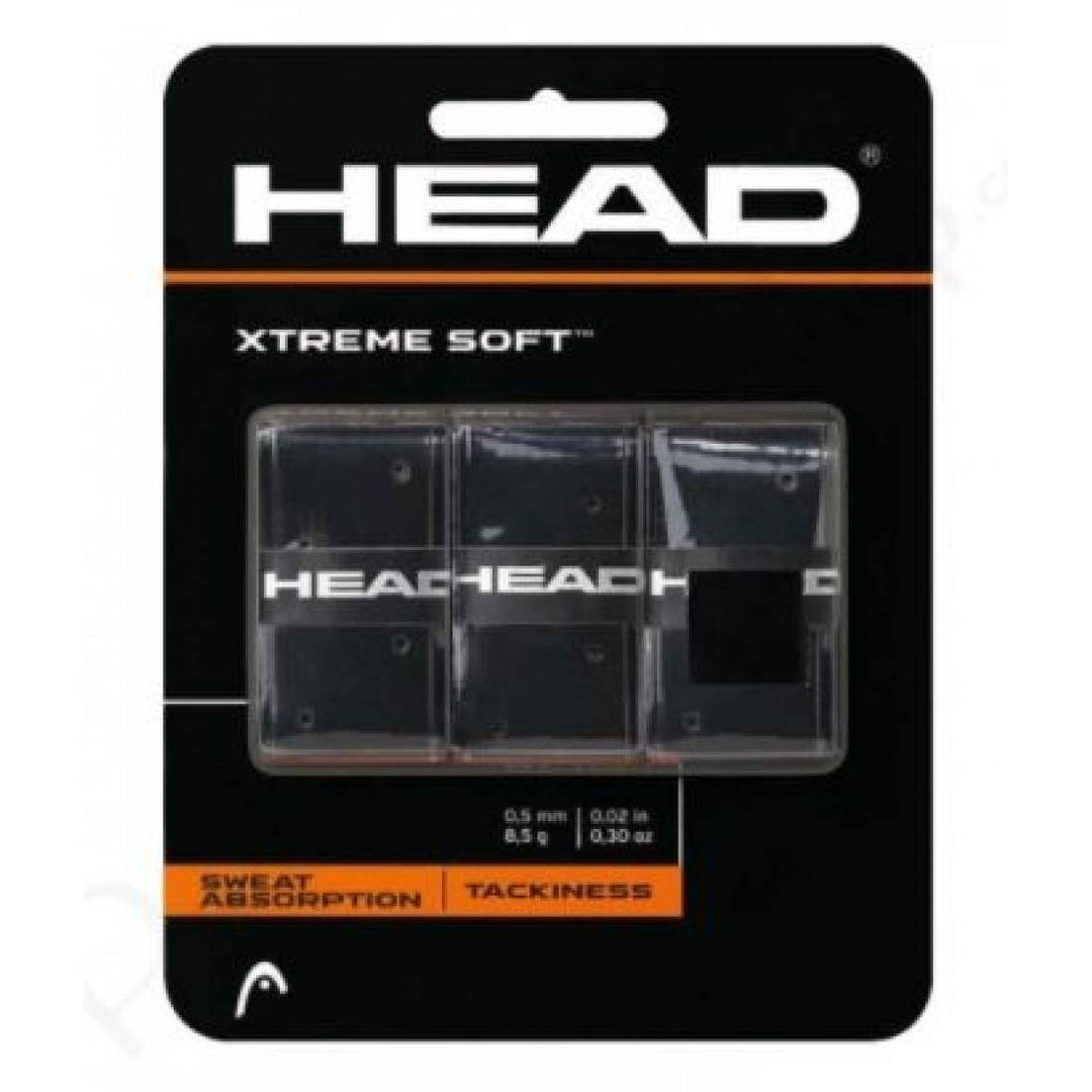 Blister Head  Xtreme Soft Negro 3 Overgrips | Head