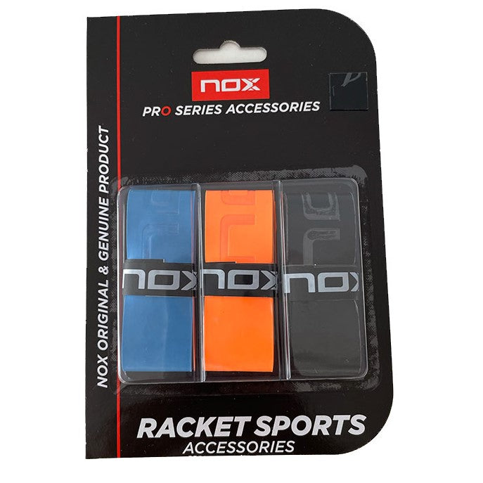 Blister Nox 3 Overgrip Nox Pro Colores