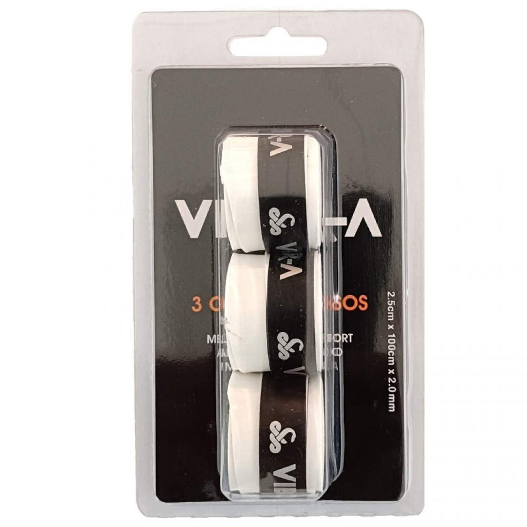Blister Vibora Pro Liso Blanco 3 Overgrips | Vibora