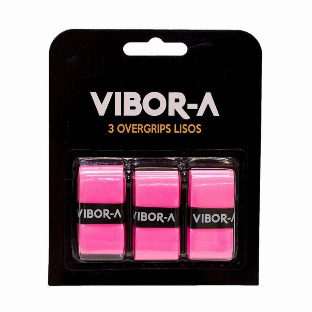 Blister Vibora Pro Liso Rosa 3 Overgrips | Vibora