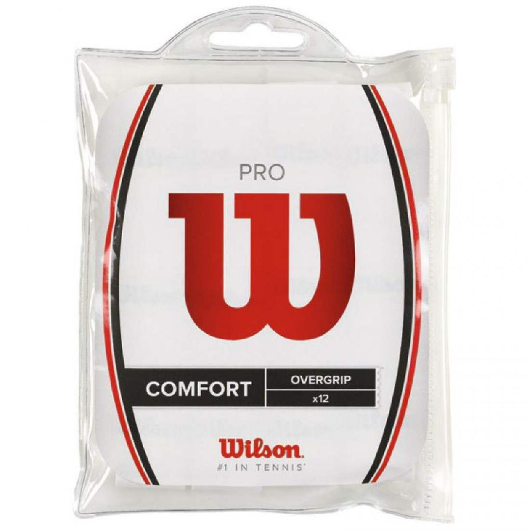 Blister Wilson 12 Overgrips Pro Blanco | Wilson