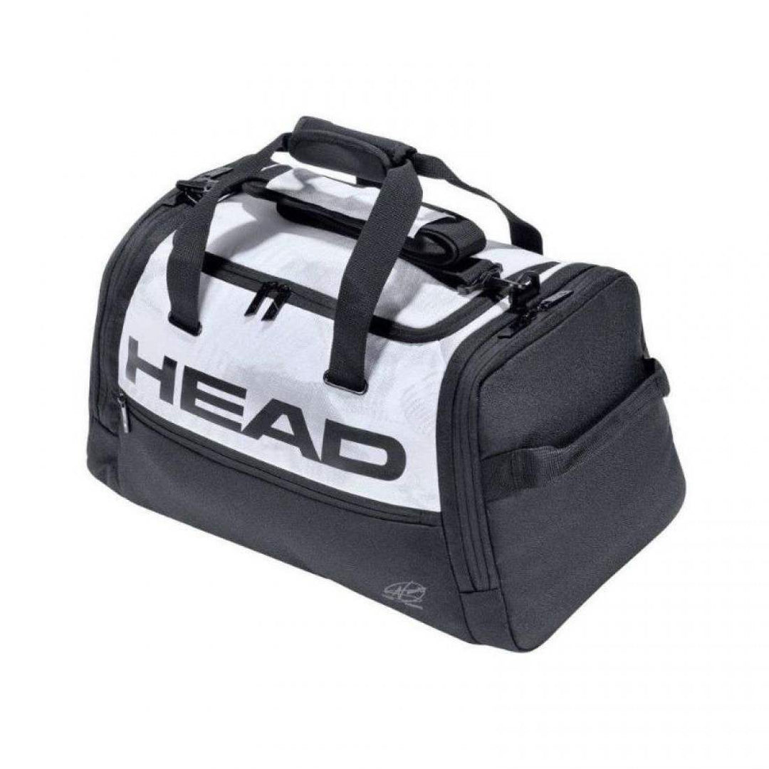 Bolsa Head Djokovic Duffle Blanco Negro | Head