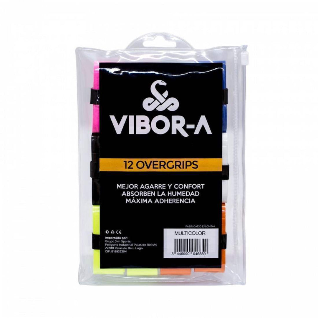 Bolsa Vibora Liso Multicolor 12 Overgrips | Vibora