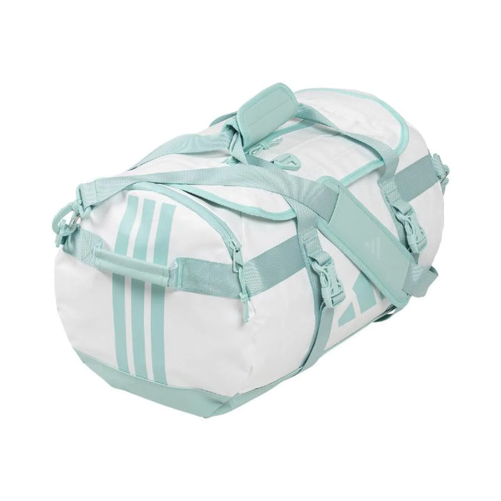Bolso Adidas Ari Sanchez Duffel Promatch 32L Azul Blanco