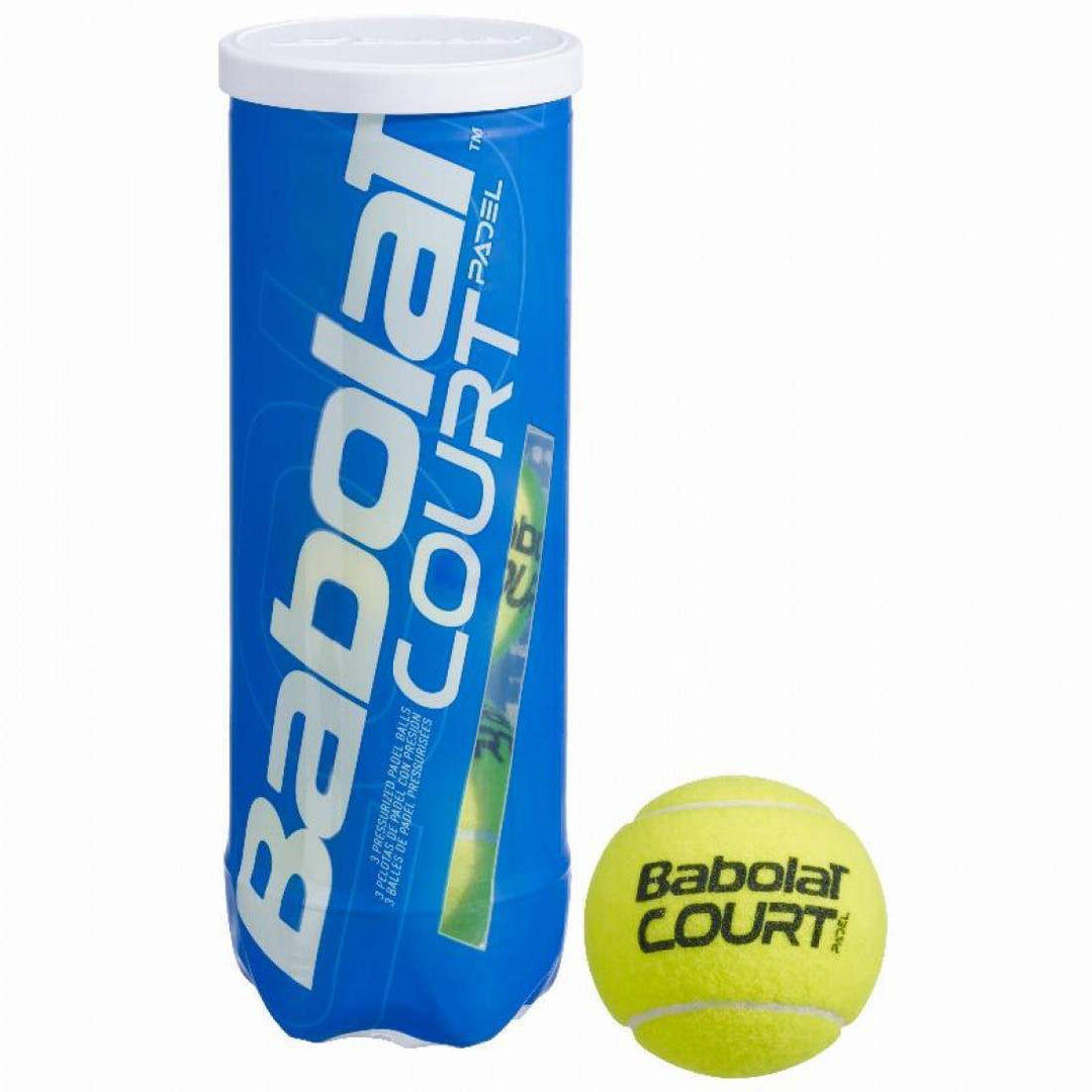 Bote de 3 Pelotas Babolat Court Padel | Babolat