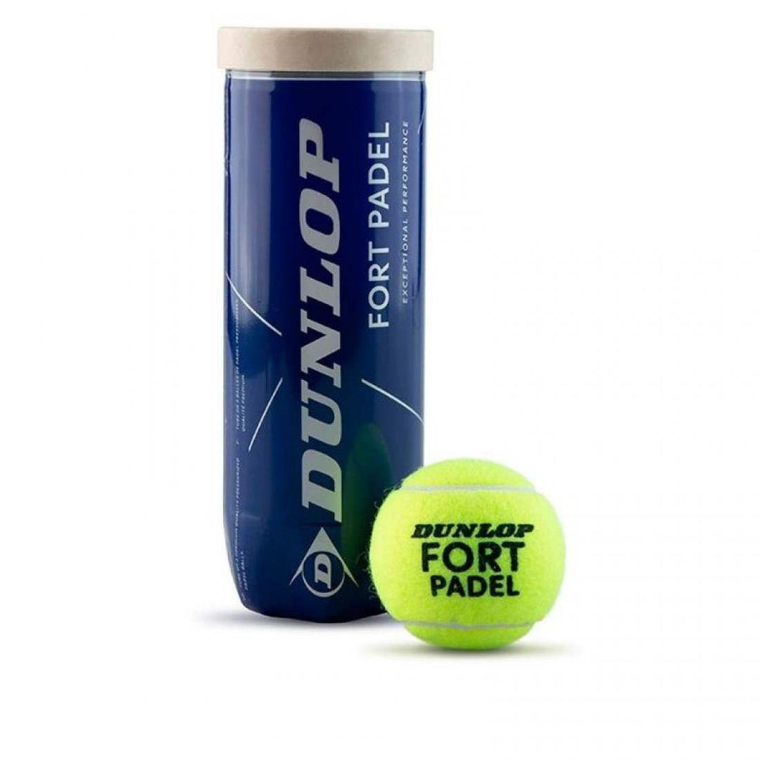 Bote de 3 Pelotas Dunlop Fort Padel | Dunlop