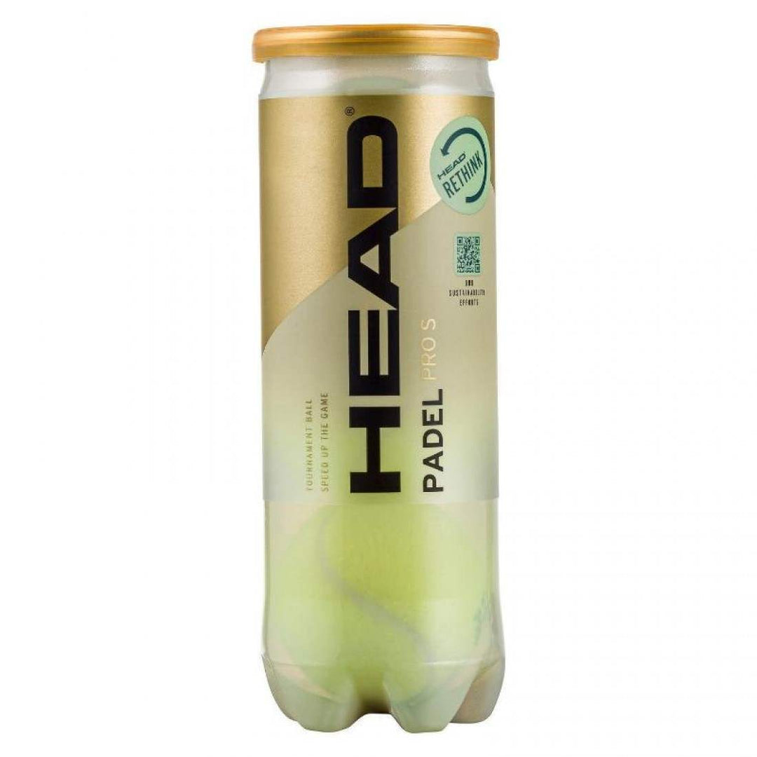 Bote de 3 Pelotas Head Padel Pro S | Head