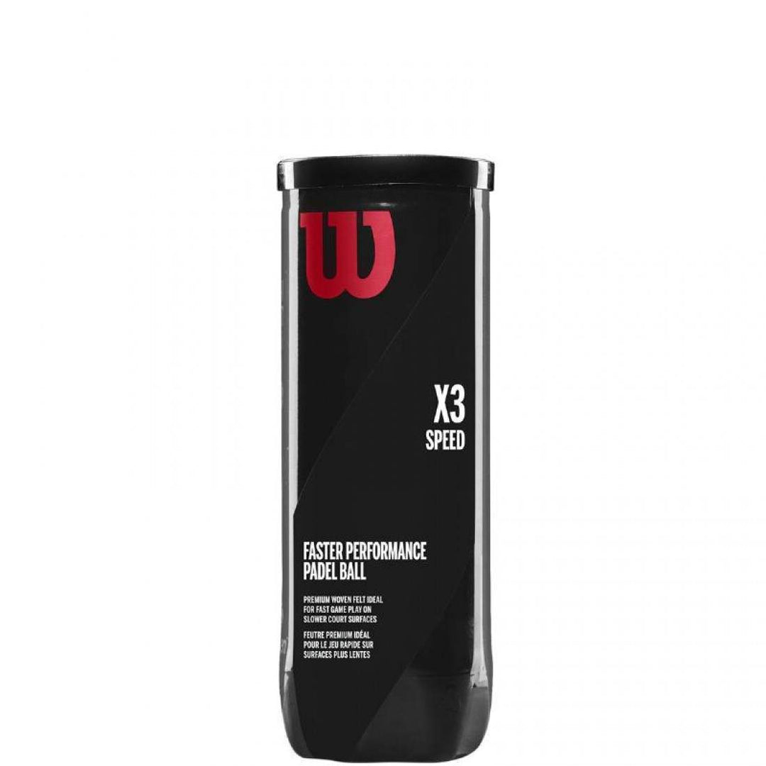 Bote de 3 Pelotas Wilson Padel X3 Speed | Wilson