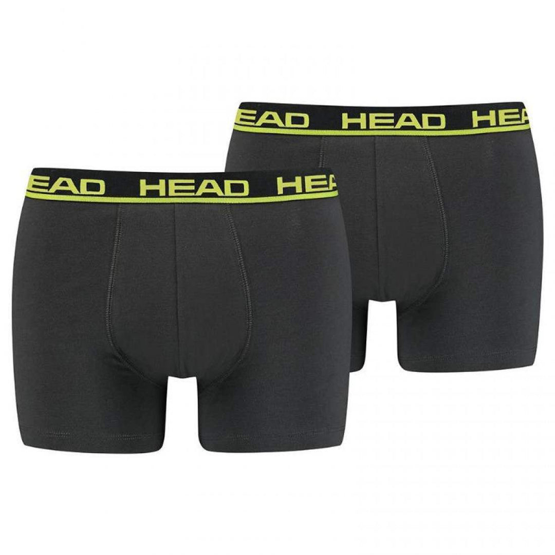 Boxers Head Basic Negro Lima 2 Unidades | Head