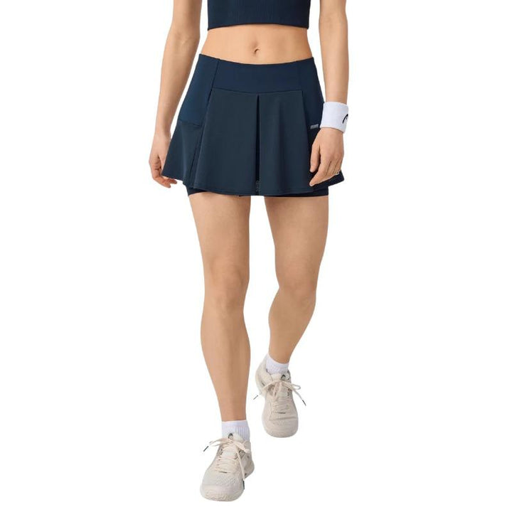 Falda Head Performance Azul Marino Plata