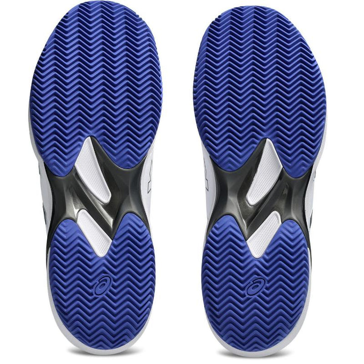 Zapatillas de Padel Asics Solution Swift FF 2 Clay Blanco Azul Cobalto