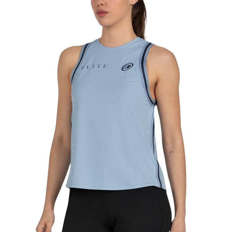 Camiseta Bullpadel Gemma Triay 26V Azul Acero