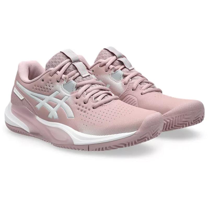 Zapatillas de Padel Asics Gel Challenger 15 Clay Rosa Gris Mujer