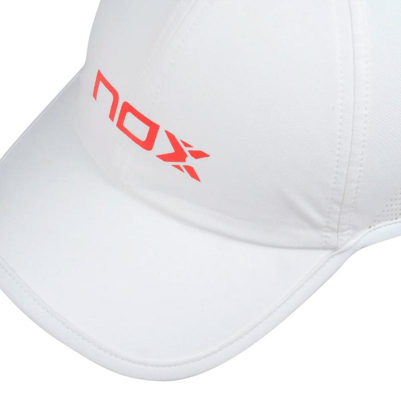 Gorra Nox Blanco Rojo