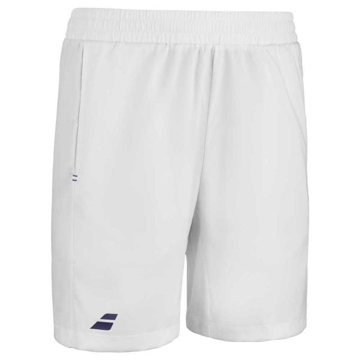 Short Babolat Play Blanco Azul