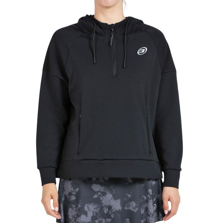 Sudadera Bullpadel Bateo Negro