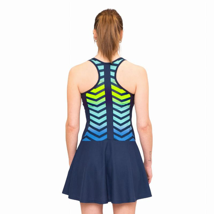 Vestido Bidi Badu Grafic Illumination Azul Oscuro Mix