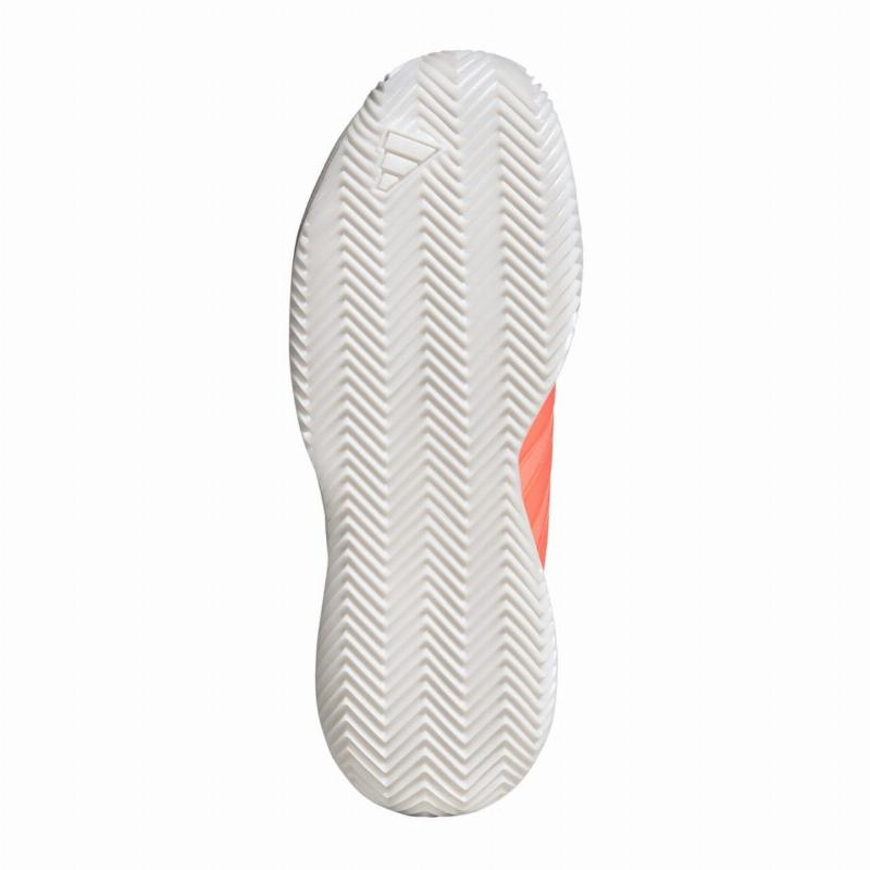 Zapatillas de Padel Adidas AvaFlash Naranja Mujer