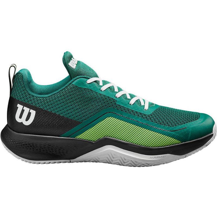 Zapatillas de Pádel de Pádel Wilson Rush Pro Lite Verde Negro Blanco