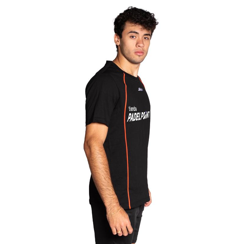 Camiseta Siux Leo Augsburger Fenix Negro Naranja
