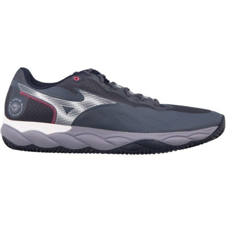 Zapatillas de Padel Mizuno Wave Enforce Court Clay Gris Blanco Azul
