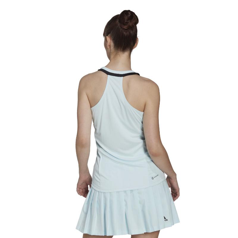 Camiseta Adidas Club  Azul Cielo Azul Marino