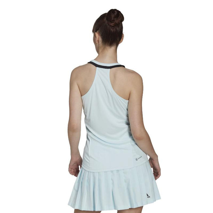 Camiseta Adidas Club  Azul Cielo Azul Marino