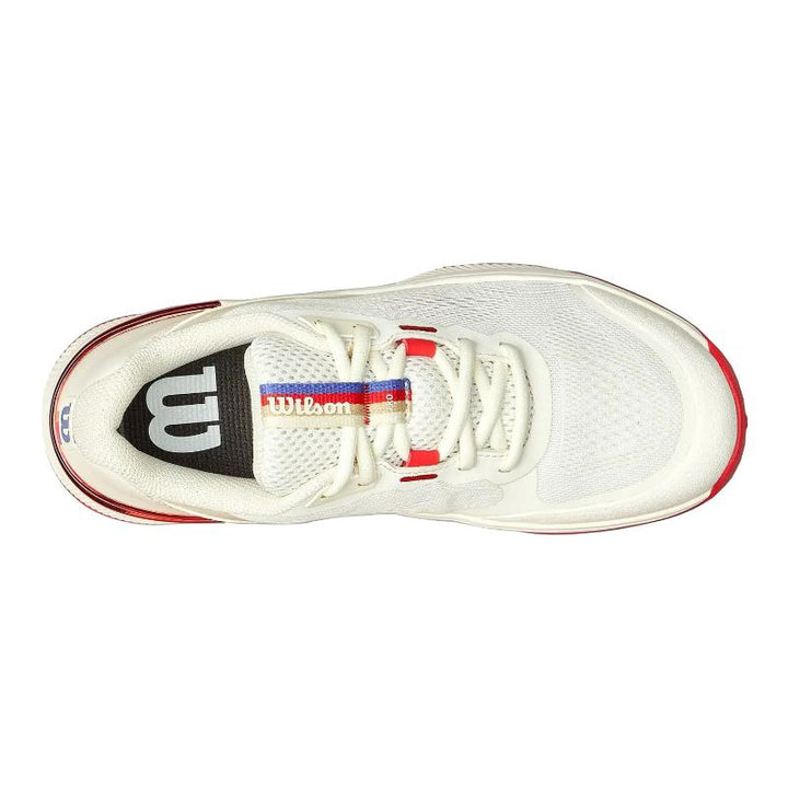 Zapatillas de Padel Wilson Intrigue Pro Tofu Rojo Mujer