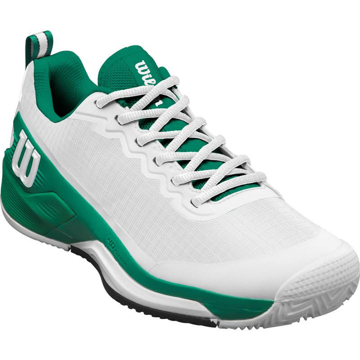 Zapatillas de Padel Wilson Rush Pro 4.5 Clay Blanco Verde Negro
