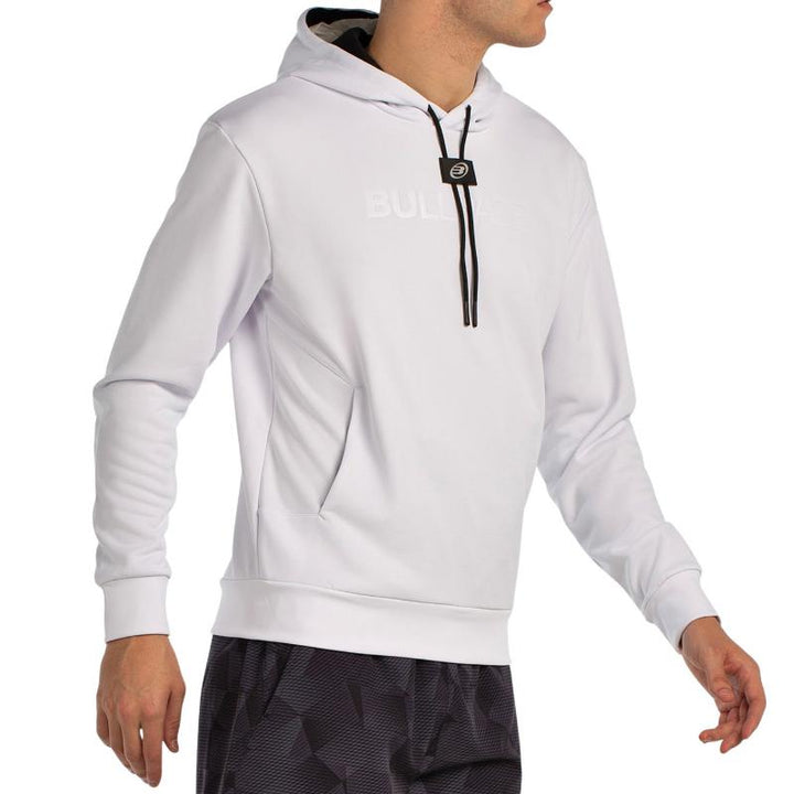 Sudadera Bullpadel Binee Blanco