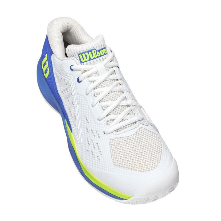Zapatillas de Padel Wilson Rush Pro Ace Blanco Azul Amparo