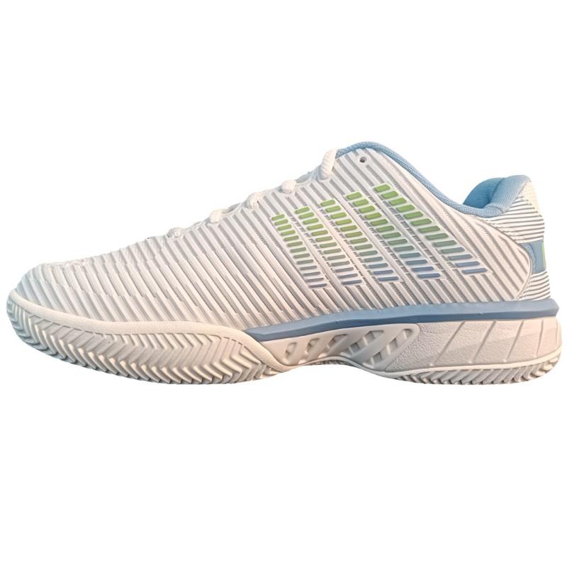 Zapatillas de Pádel de Pádel Kswiss Hypercourt Express 2 HB Clay Blanco Azul Verde Mujer