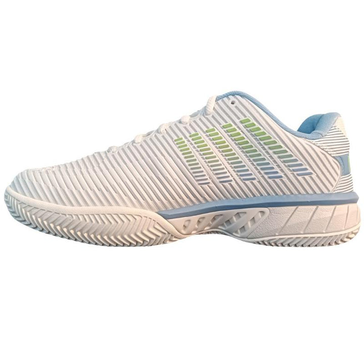 Zapatillas de Pádel de Pádel Kswiss Hypercourt Express 2 HB Clay Blanco Azul Verde Mujer