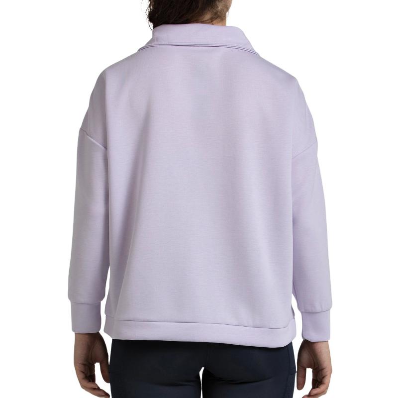 Sudadera Bullpadel Alasia Lila Pastel Junior