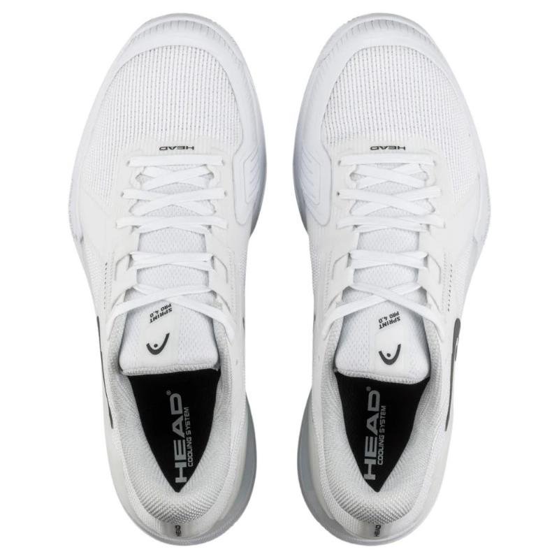 Zapatillas de Padel Head Sprint Pro 4.0 Clay Blanco Negro