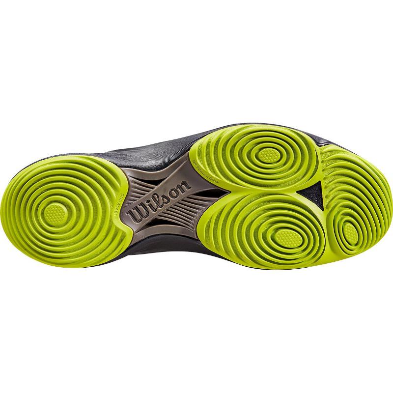 Zapatillas de Padel Wilson Hurakn Pro Negro Verde Lima