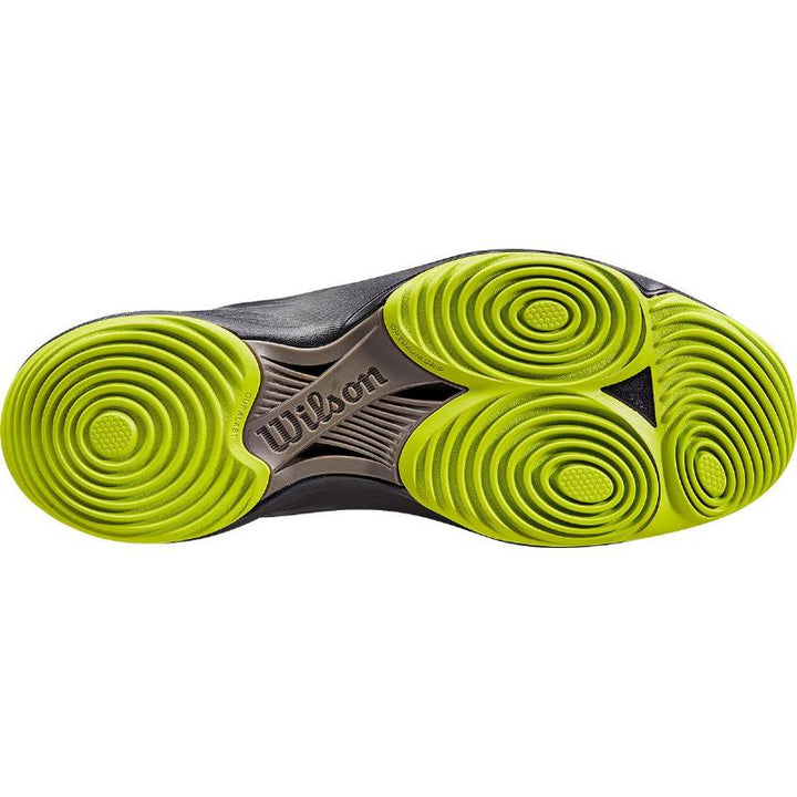 Zapatillas de Padel Wilson Hurakn Pro Negro Verde Lima