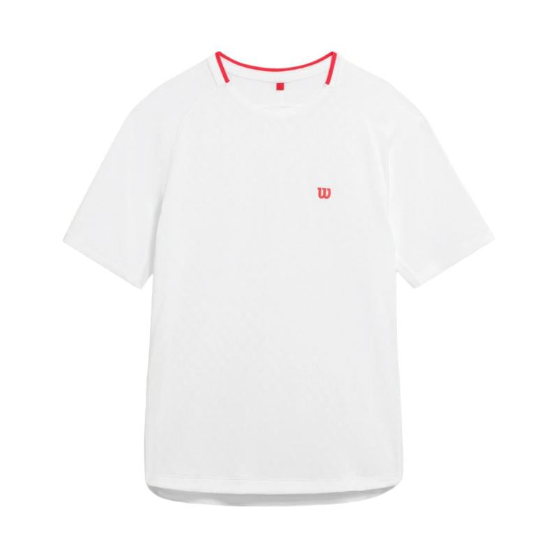 Camiseta Wilson Serve Out Blanco