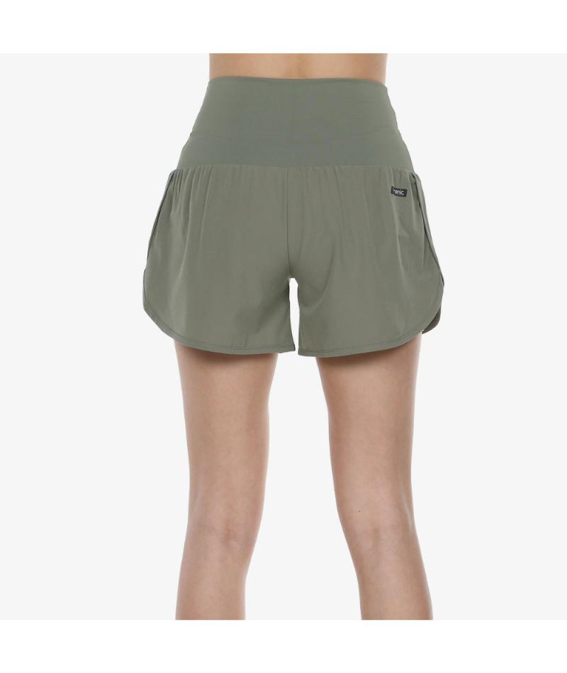 Short Bullpadel Jonio Kaki Mujer