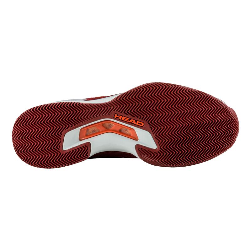Zapatillas de Pádel de Pádel Head Sprint Pro 3.5 Clay Rojo Oscuro Naranja