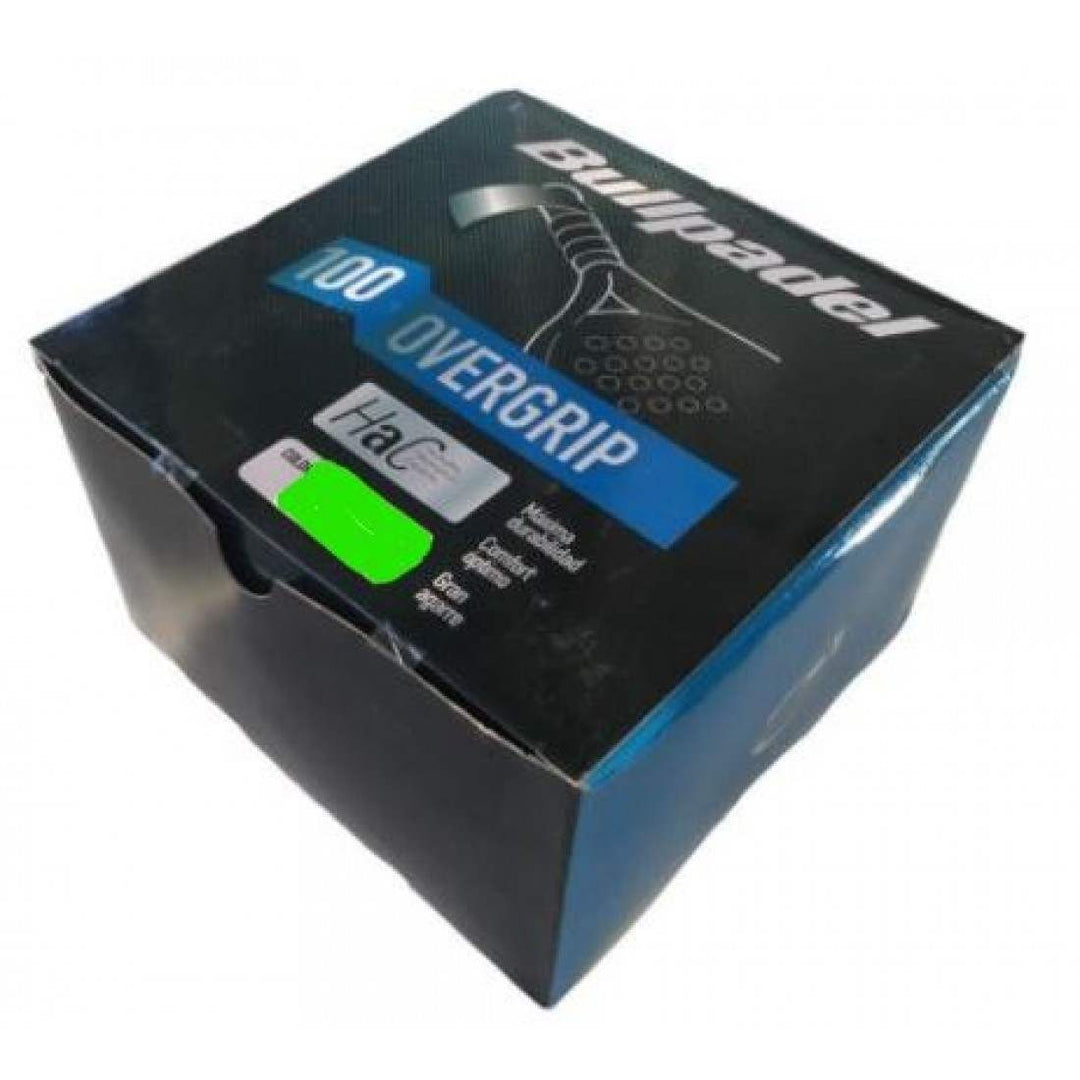 Caja Overgrips Bullpadel Amarillo Azufre 100 Unidades