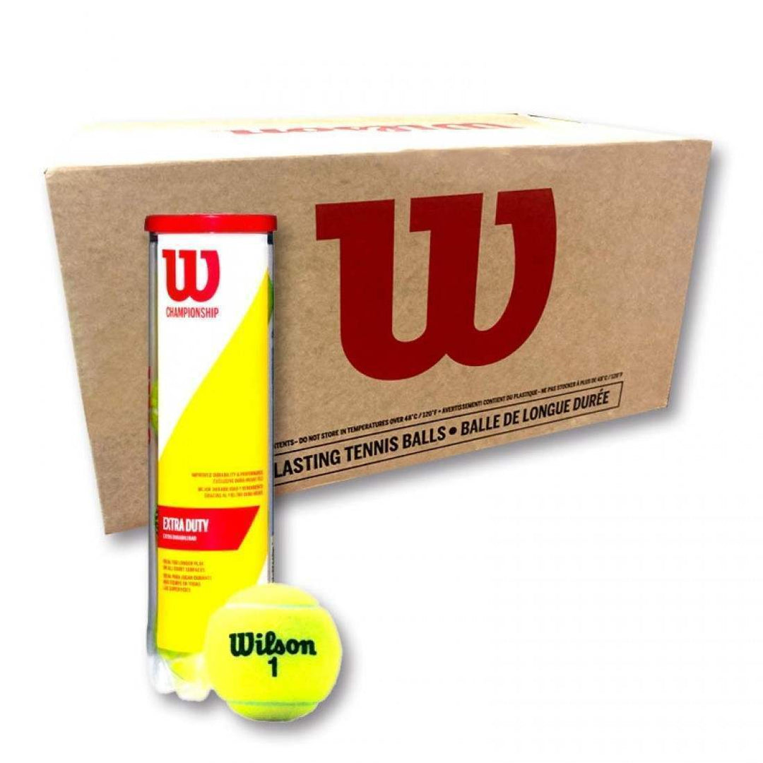 Cajon 72 Pelotas - 18 Botes de 4 Uds - Wilson Championship Extra Duty | Wilson