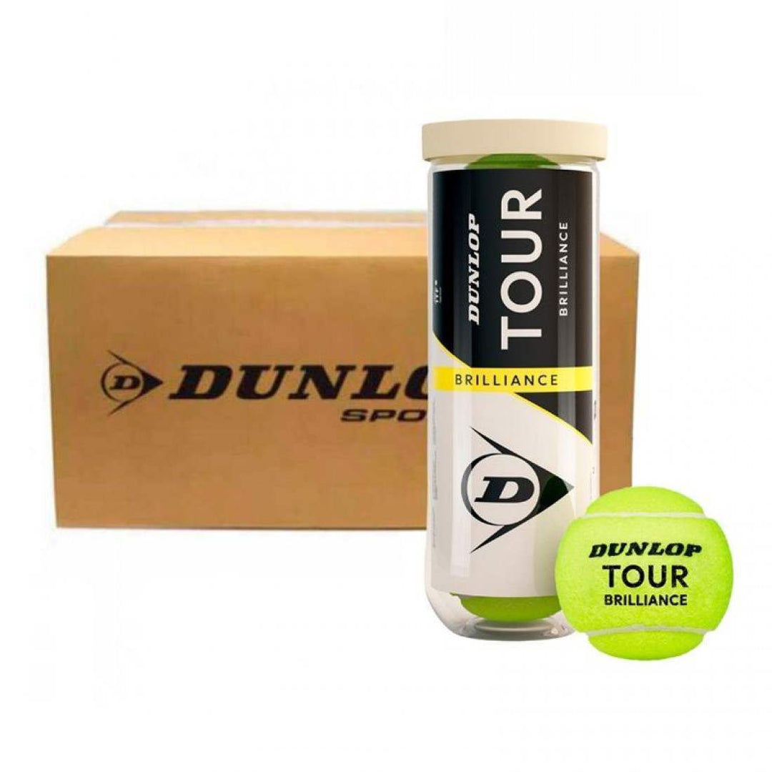 Cajon 72 Pelotas - 24 Botes de 3 uds - Dunlop Tour Brillance | Dunlop