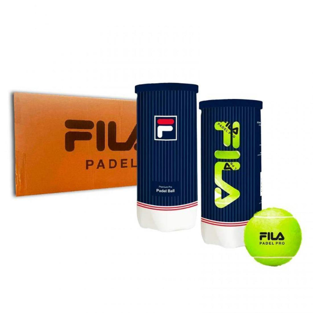 Cajon 72 Pelotas - 24 Botes de 3 uds - Fila Padel Premium Pro | Fila