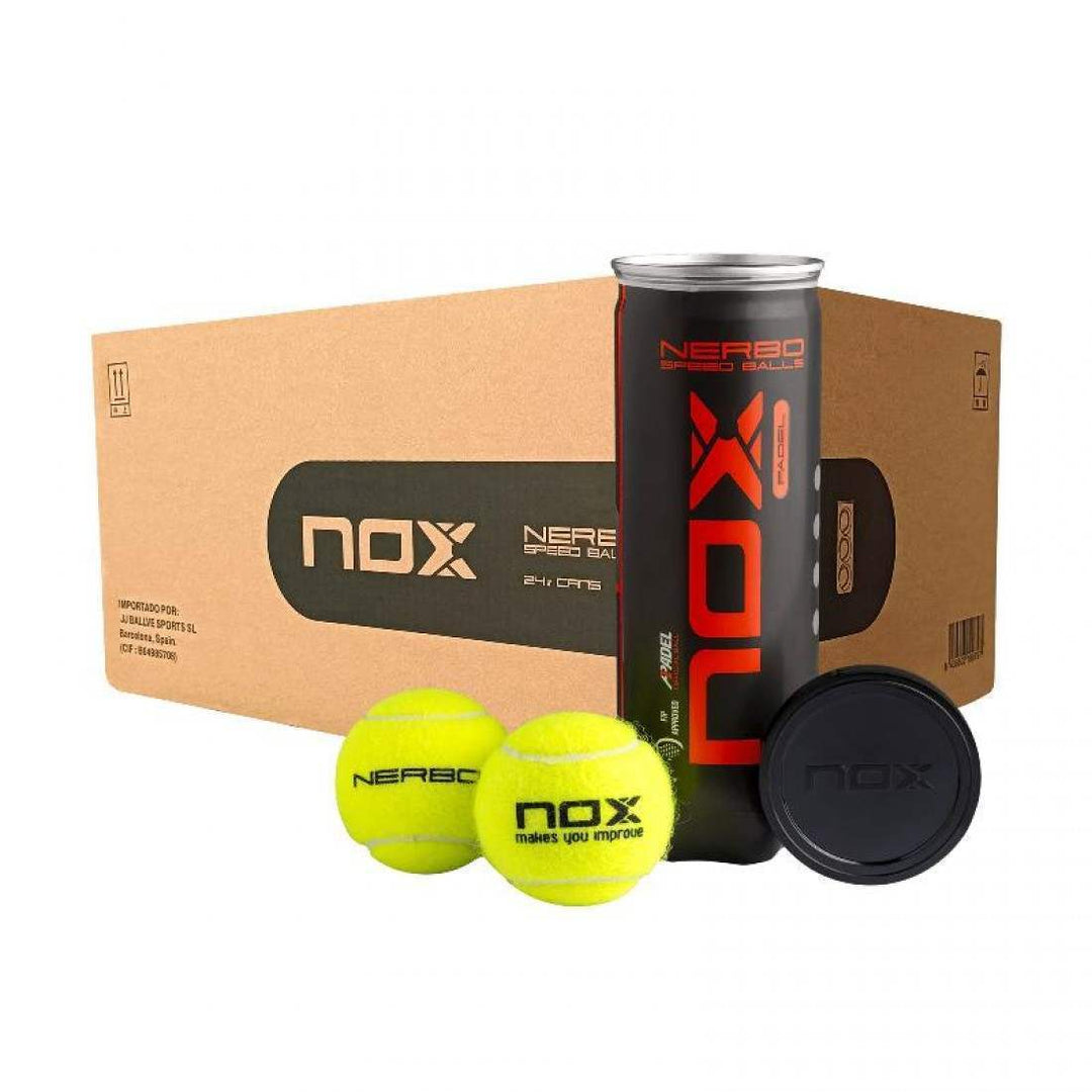 Cajon 72 Pelotas - 24 Botes de 3 uds - Nox Nerbo