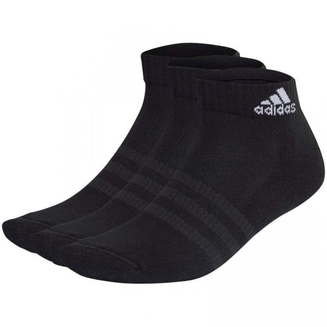 Calcetines Adidas Cushioned Cortos Negro 3 pares | Adidas