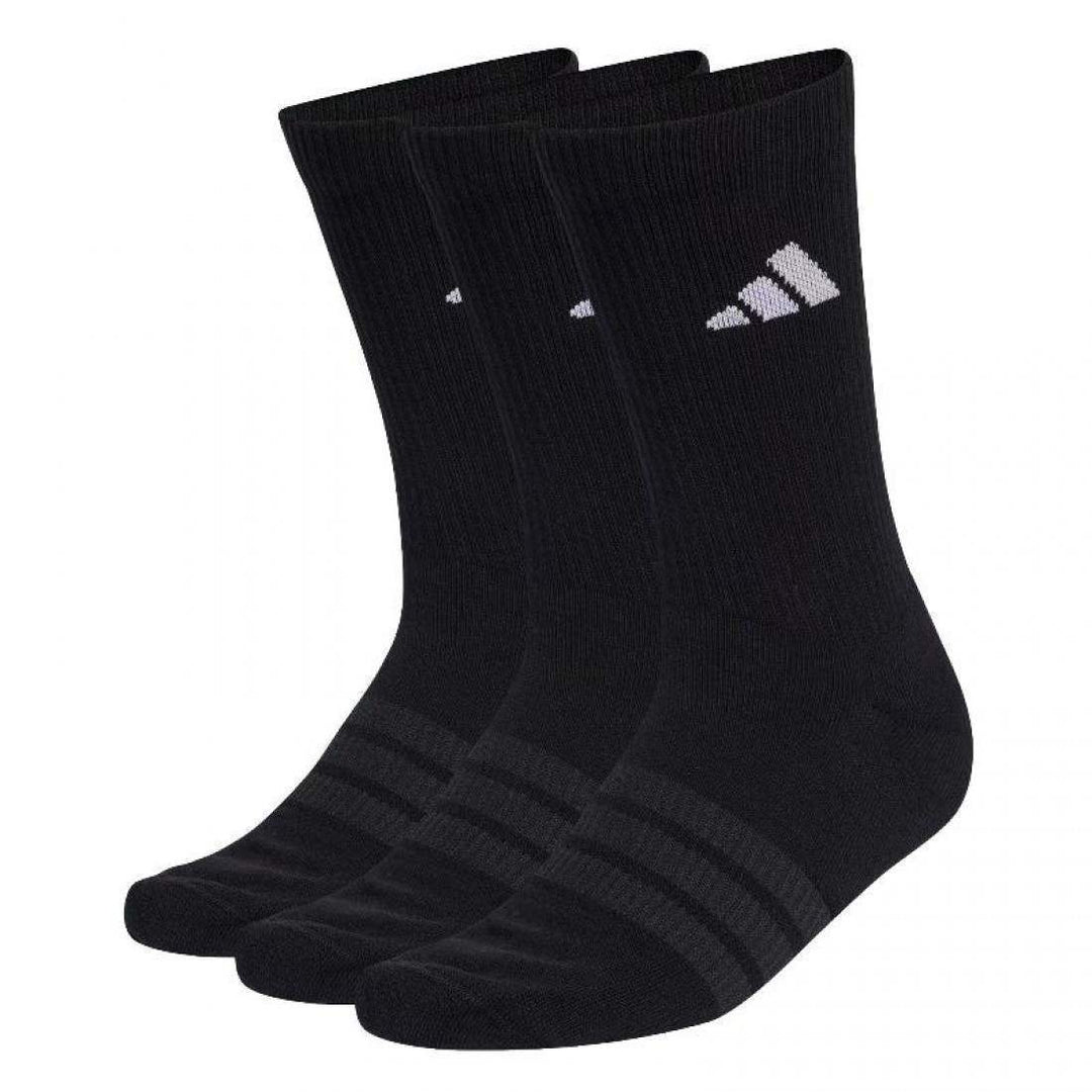 Calcetines Adidas Essentials Crew Negro 3 Pares